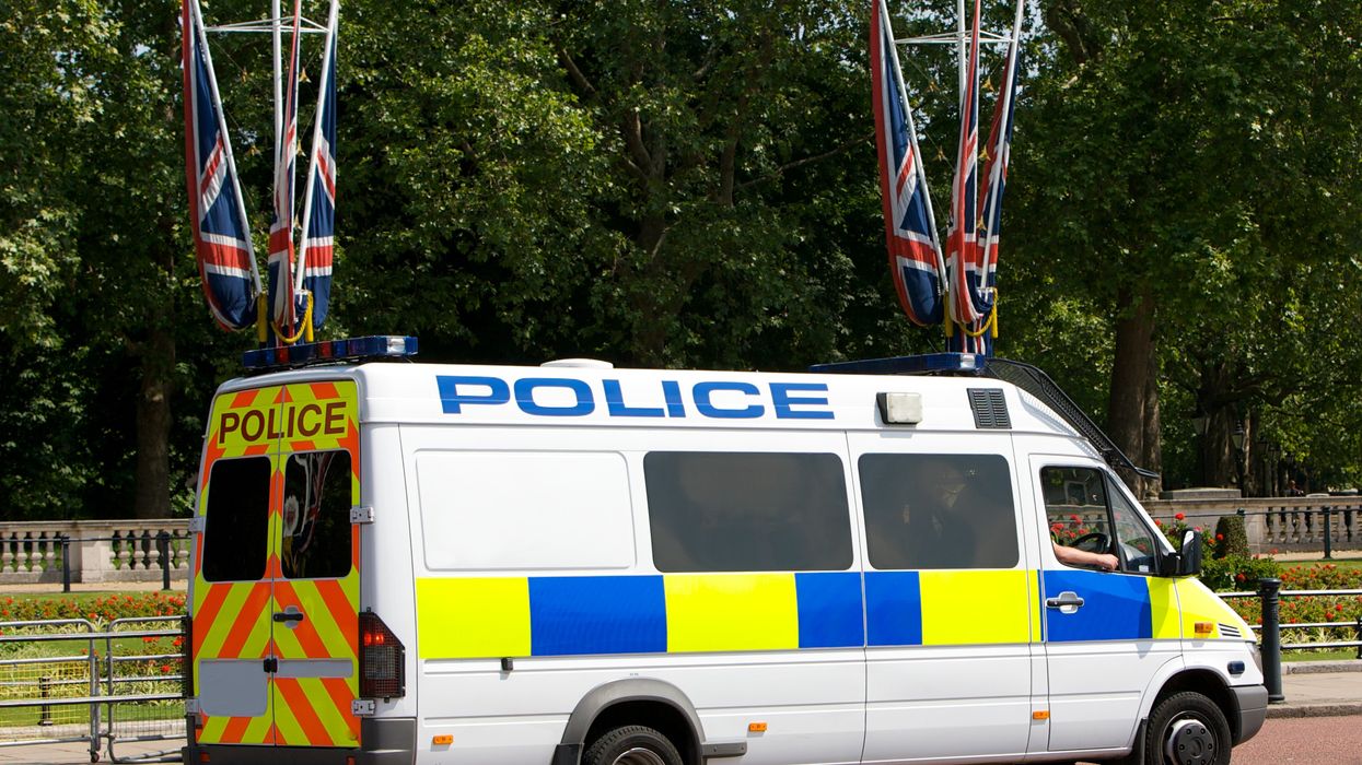 Police van
