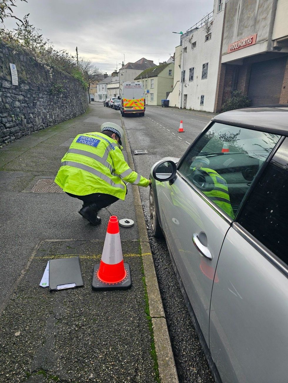 Police vehicle inspection