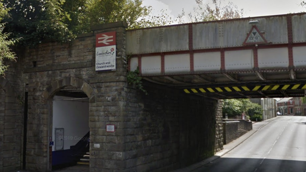 Police were called to Church and Oswaldtwistle Station