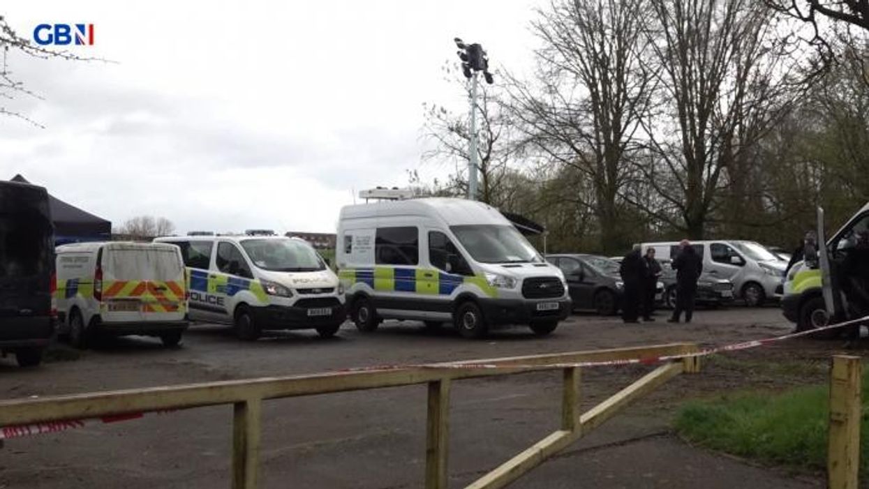 Two people charged with murder after human remains found in Croydon park