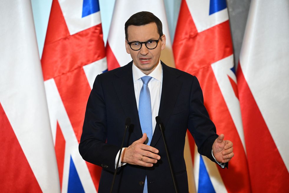 Polish Prime Minister Mateusz Morawiecki