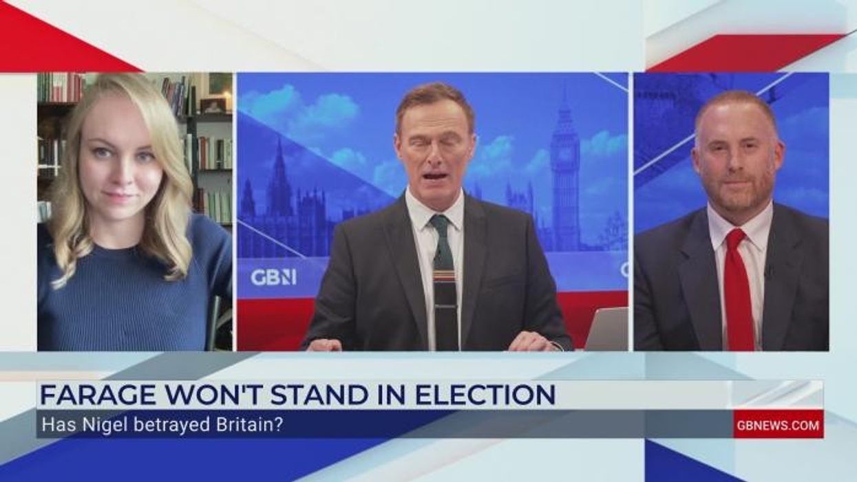 Political commentator claims Nigel Farage's decision will be 'HUGE blow' to Reform - 'Golden opportunity!'