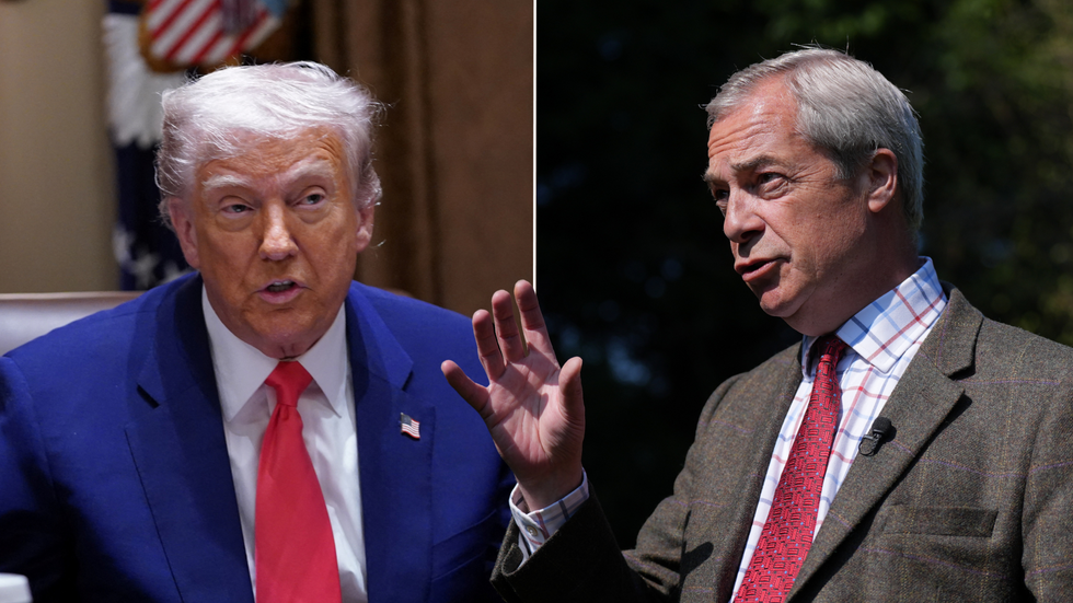 Politics LIVE: Nigel Farage takes unexpected swipe at Donald Trump as he attacks President's tariff plan