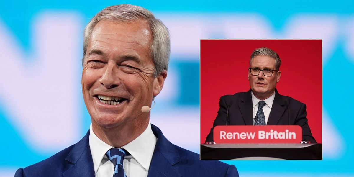 Reform storms to 10-point lead over Labour in staggering new poll as Keir Starmer’s Conference speech backfires Reform storms to 10-point lead over Labour in staggering new poll as Keir Starmer’s Conference speech backfires