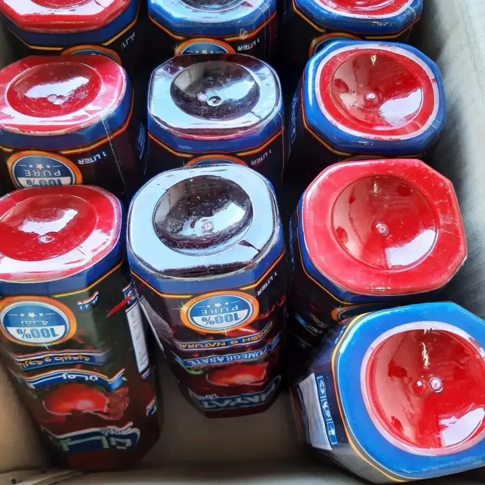 Pomegranate juice shipment