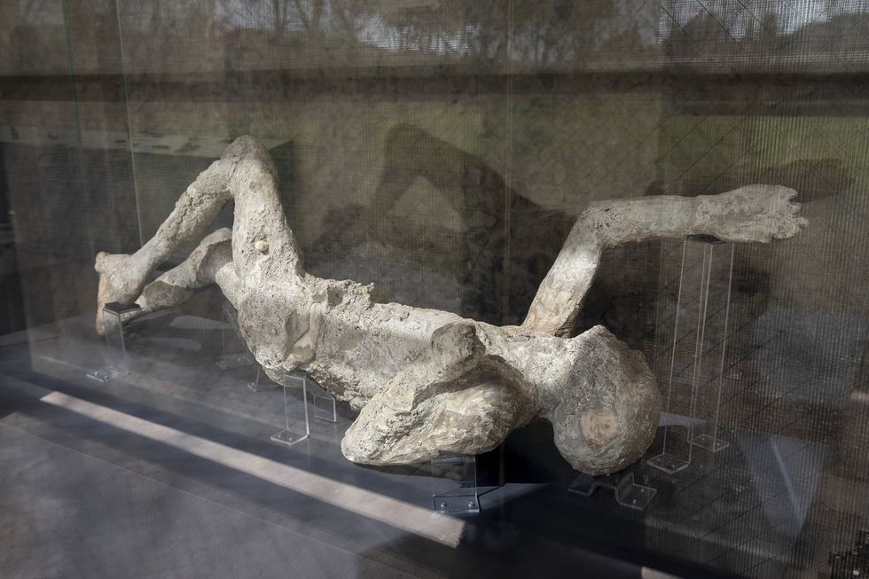 Pompeii victim