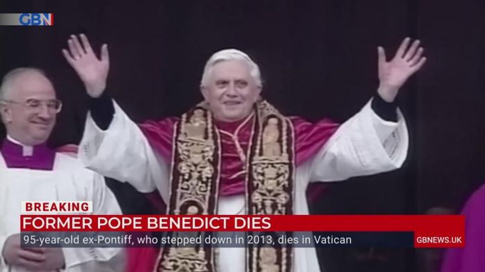 Former Pope Benedict XVI dies aged 95 as tributes pour in