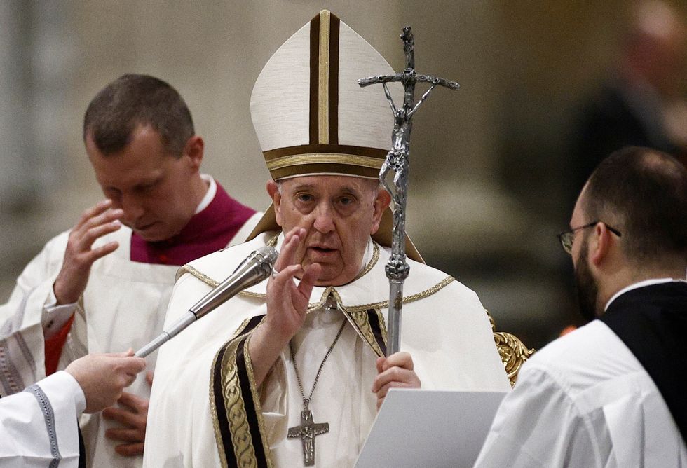 Pope Francis has lashed out at critics of him from within the church and told them to say it to his face.