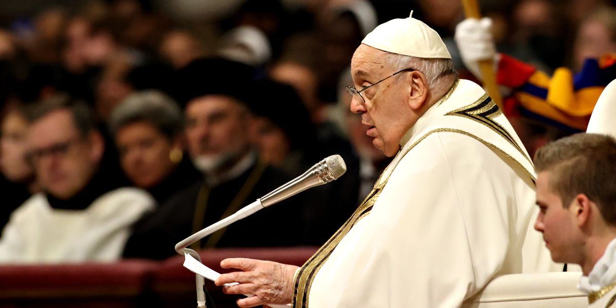 NextImg:Pope blasts Israel-Hamas conflict and says Jesus has been 'rejected' in favour of war