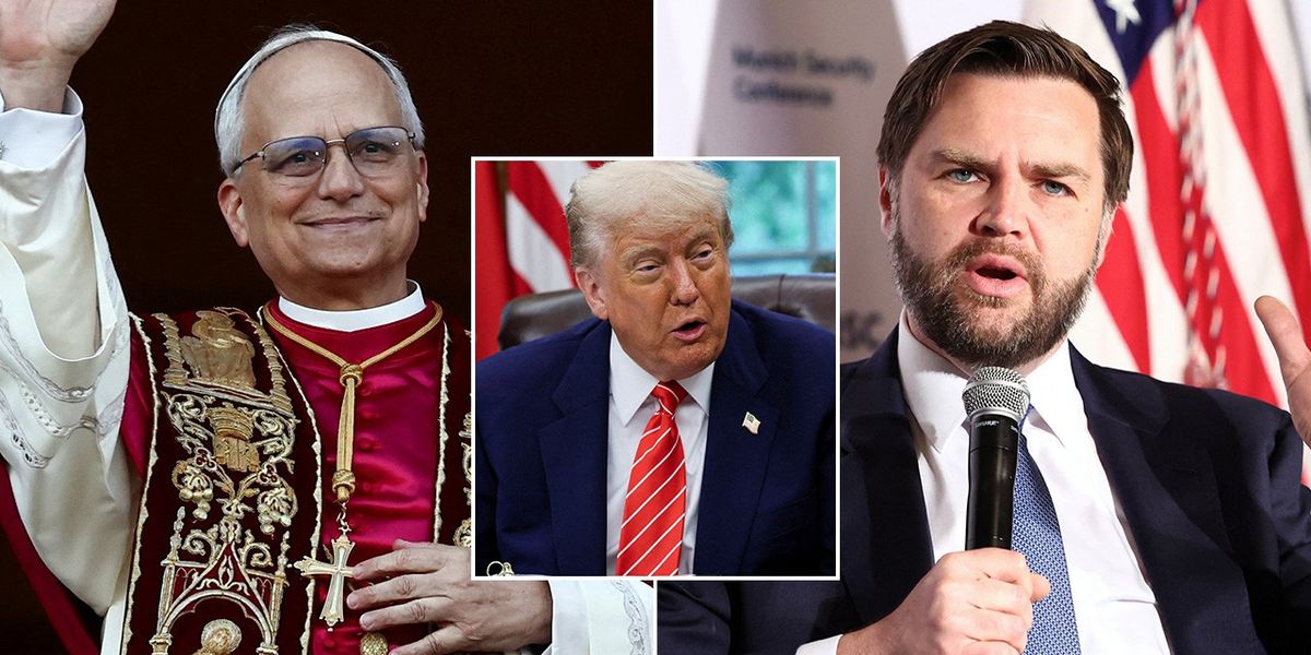 NextImg:'Not very Maga!' Pope Leo's resurfaced criticism of JD Vance mocked amid imminent Donald Trump meeting