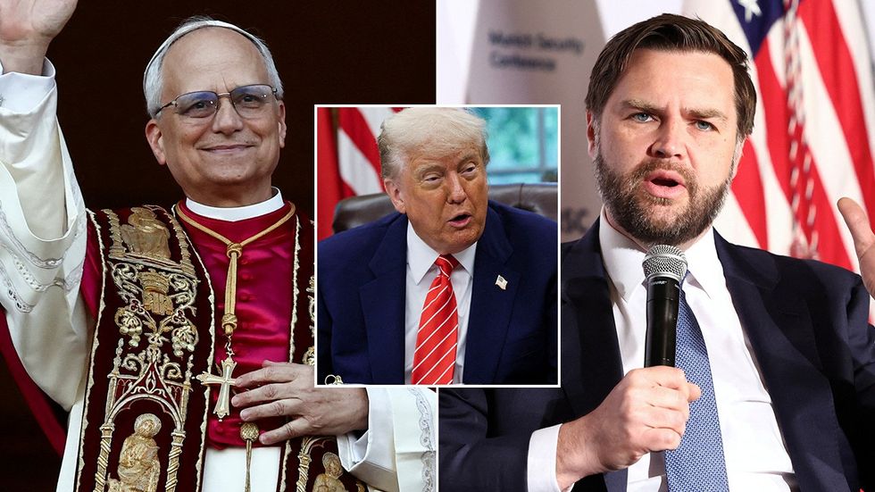Pope Leo, Donald Trump, JD Vance