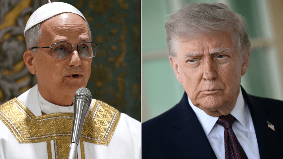 Pope Leo; Donald Trump