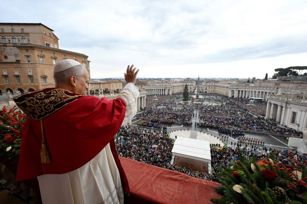 Pope Leo gives Christmas Day sermon