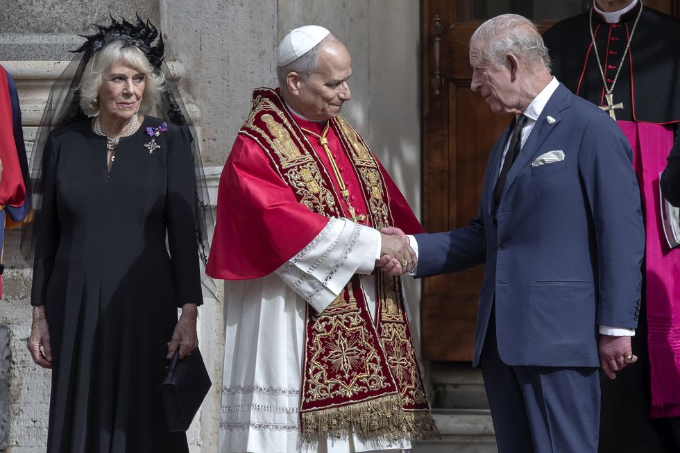 Pope Leo, King Charles