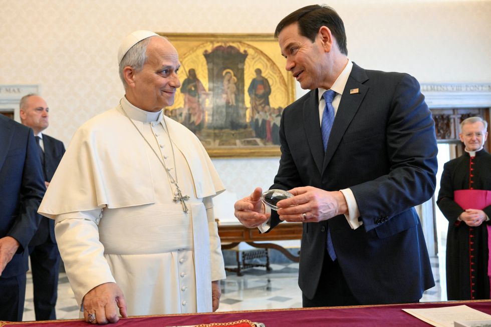 Papa Leão XIV, Marco Rubio