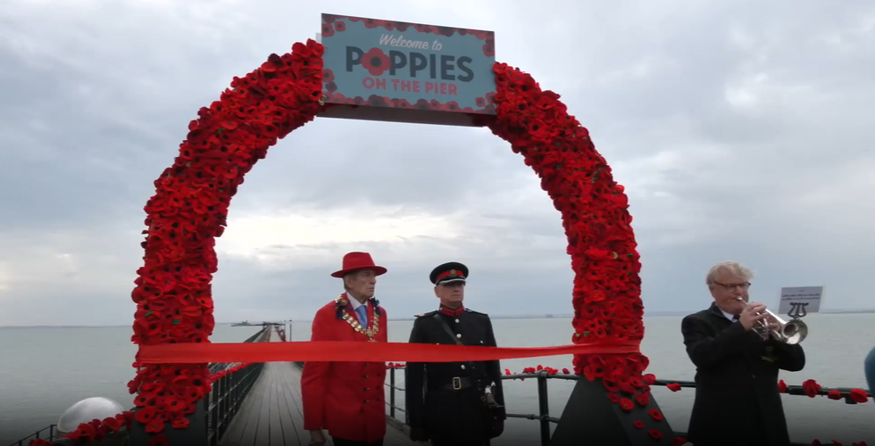 Poppies on the Pier