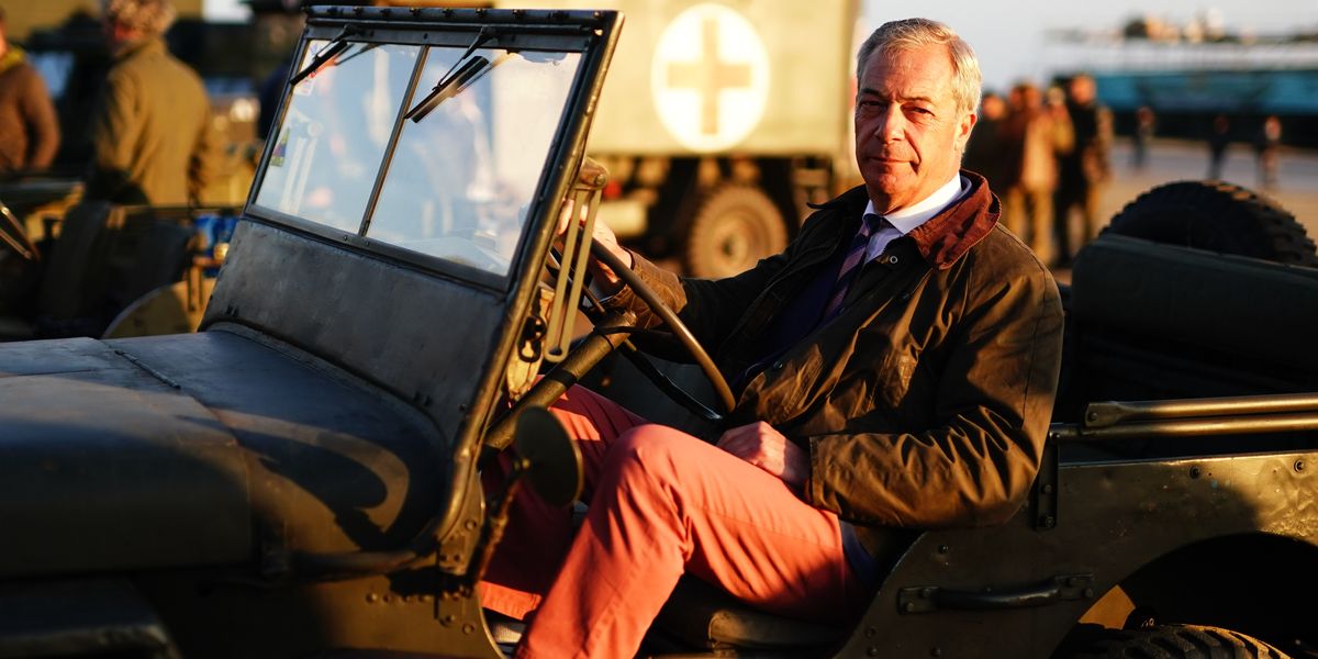 NextImg:Farage offers Remembrance 'lifeline' after parade 'cancelled' over insurance issue