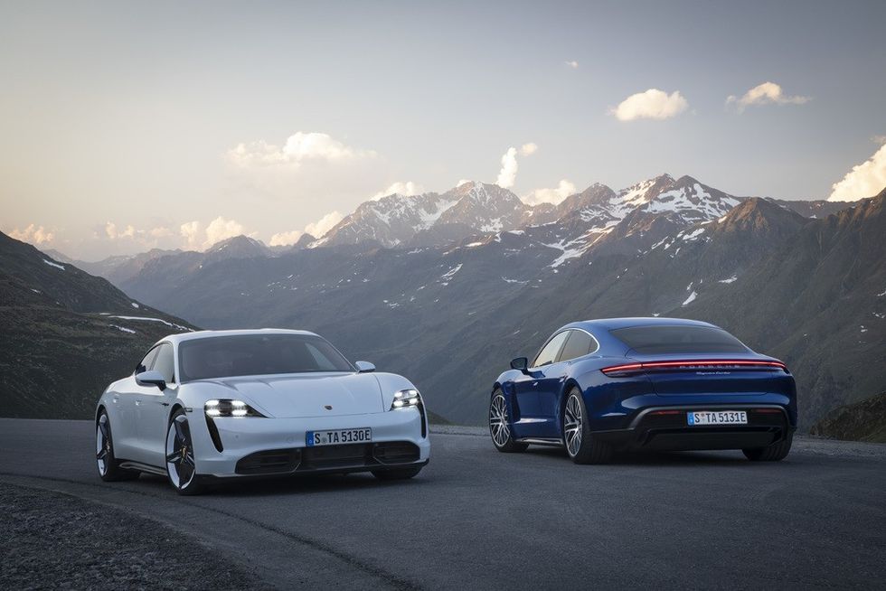 Porsche electric car