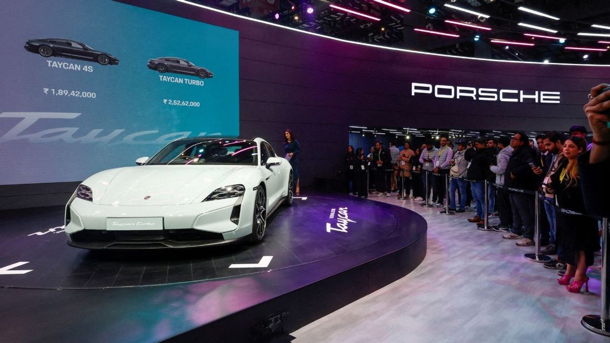 Porsche expo in India