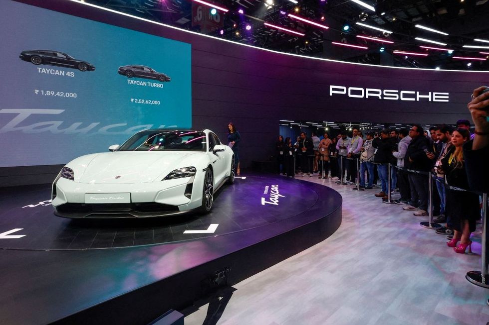 Porsche expo in India