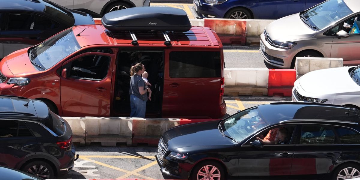 Coastguard delivers bottled water to motorists stranded at Port amid EU passport chaos Coastguard delivers bottled water to motorists stranded at Port amid EU passport chaos