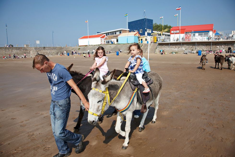Porthcawl donkey ride