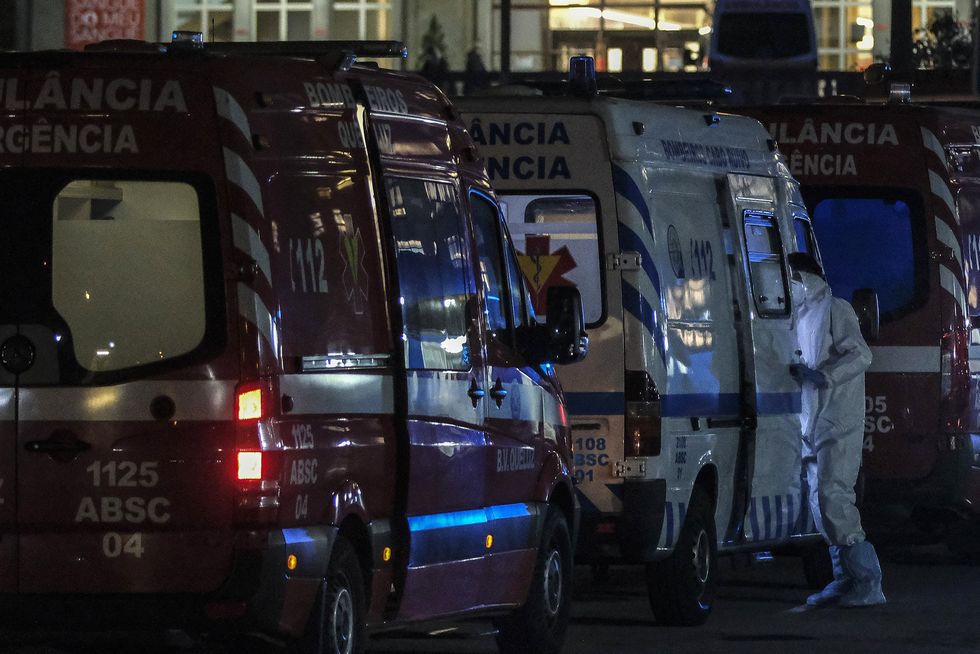 Portuguese emergency service vehicles