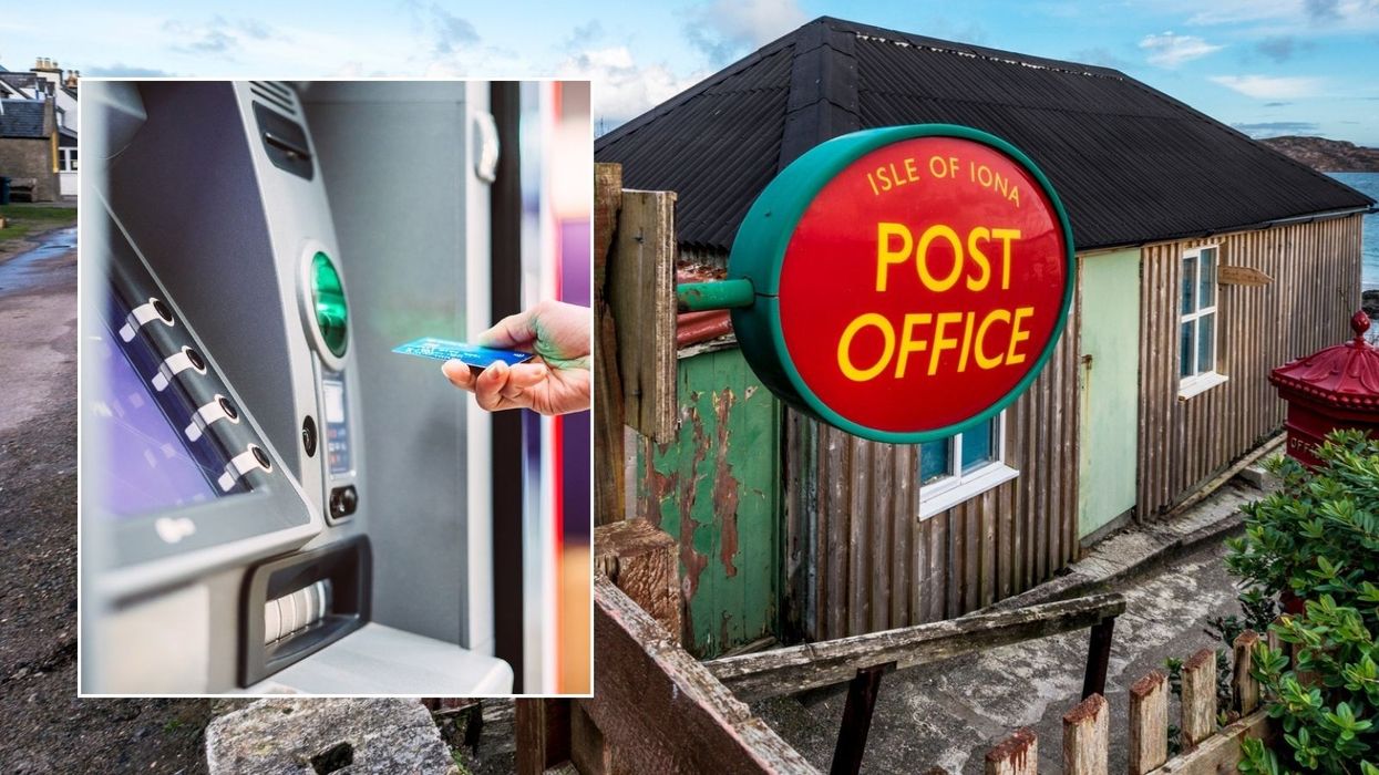 Post Office and cash machine