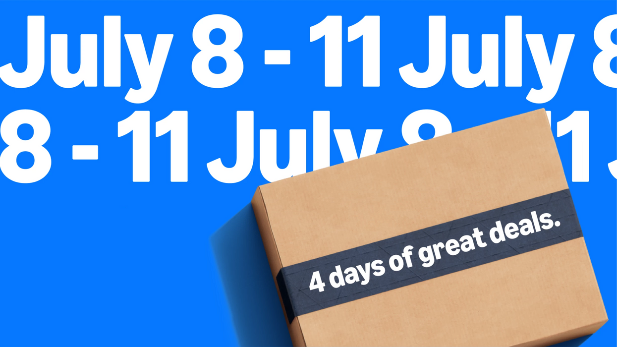 poster for amazon prime day 2025 with dates in july