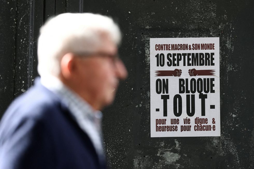 Posters have been seen across Paris about the strike\u200b