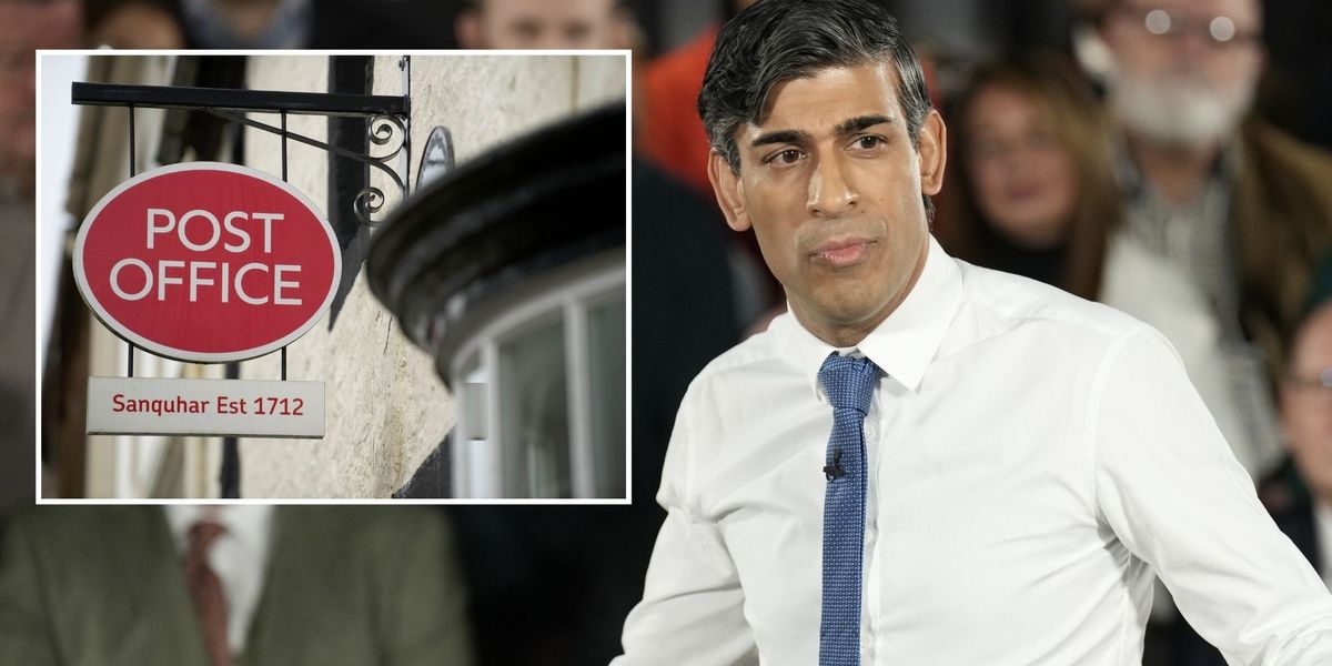 NextImg:Post Office convictions could be quashed as 'early as tomorrow' as Sunak urged to act
