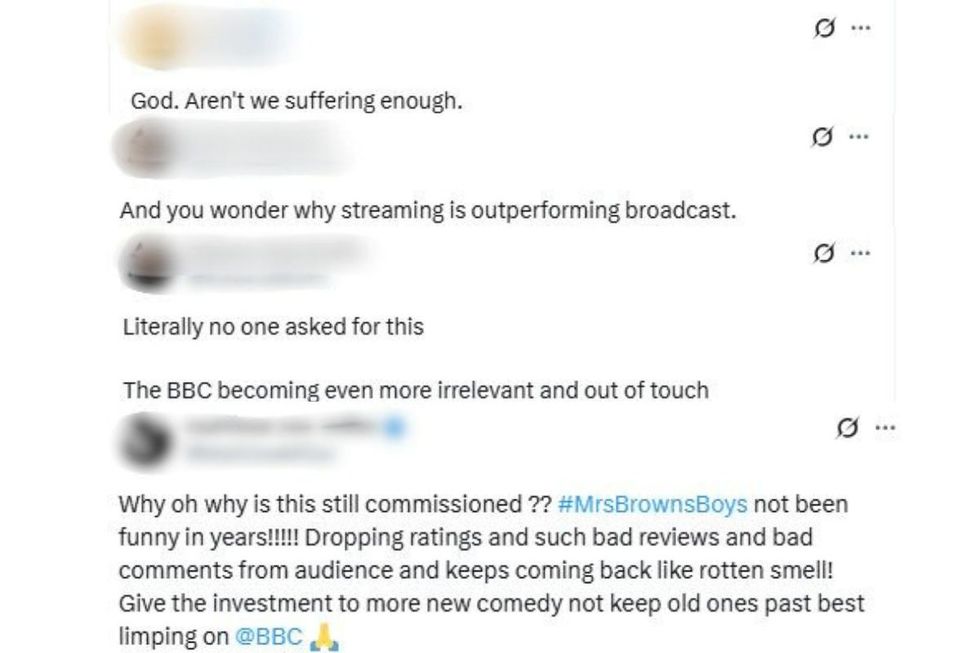 Posts on 'X' detailing frustration from fans