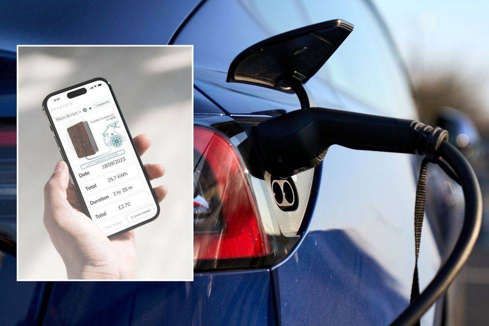 Potential savings for home charging and an electric vehicle on charge