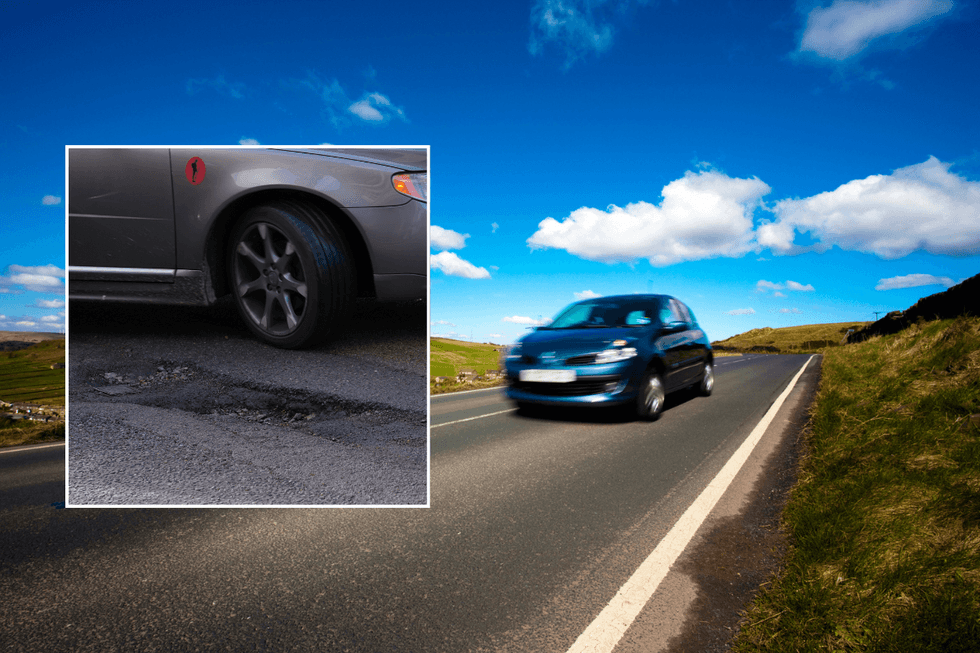 Pothole and rural roads