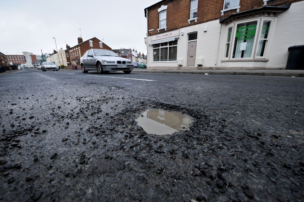 Pothole in Gloucester