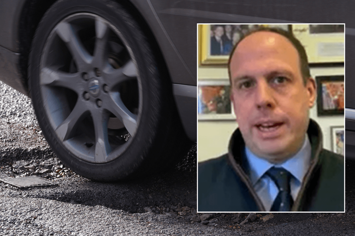 Pothole pictured in Chelmsford; Greg Smith