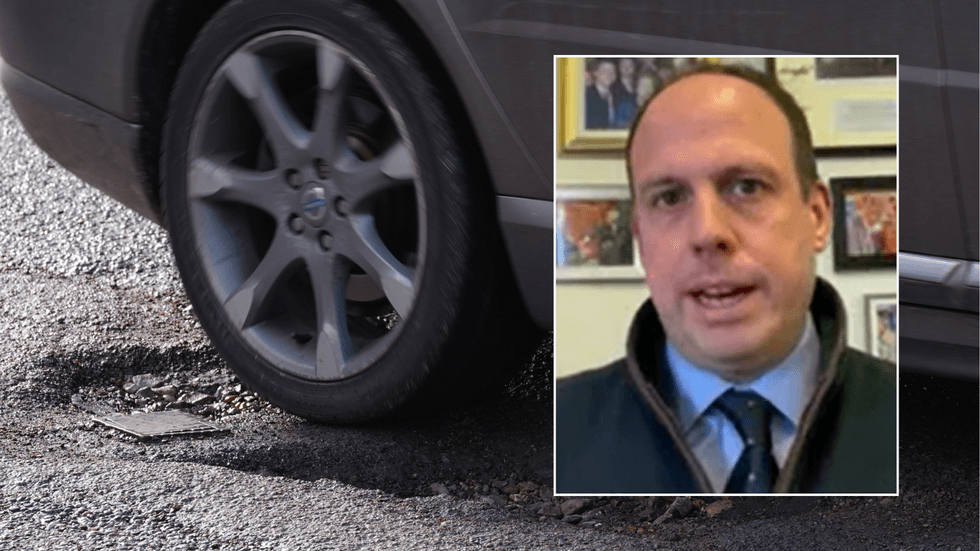 Pothole pictured in Chelmsford; Greg Smith