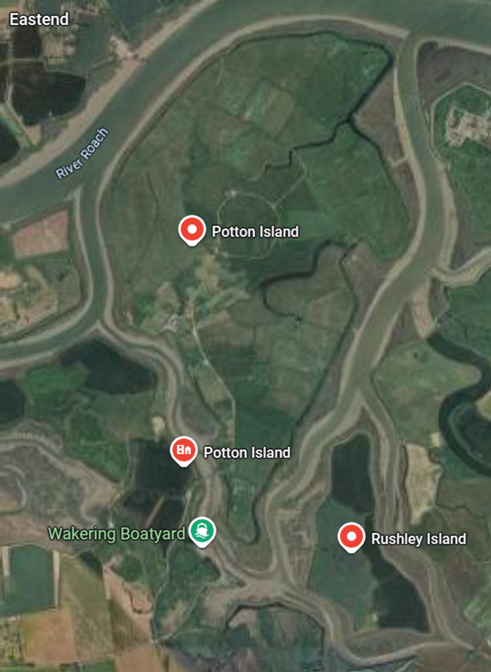 Potton Island and Rushley Island