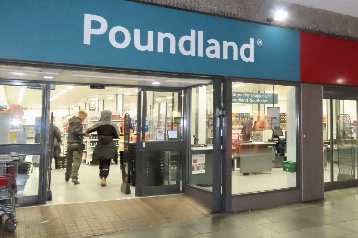 Poundland in former Wilko store in Southport
