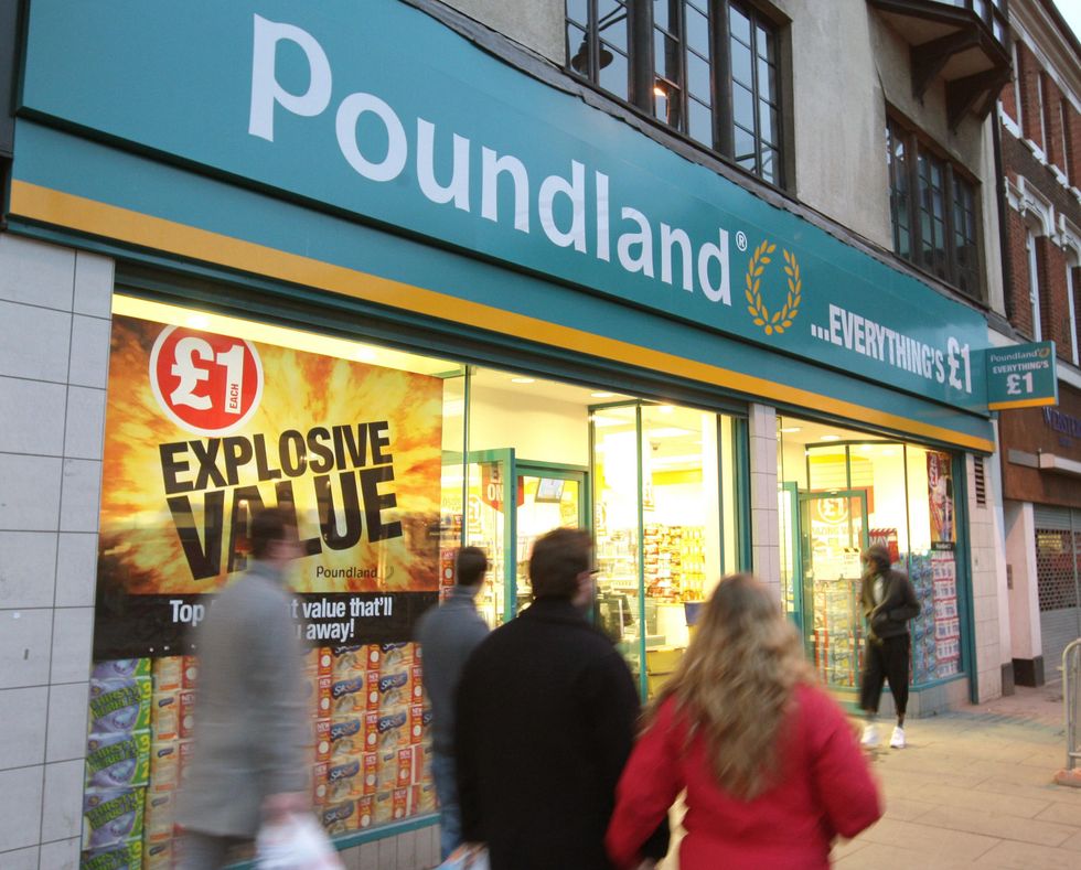 Poundland store in pictures