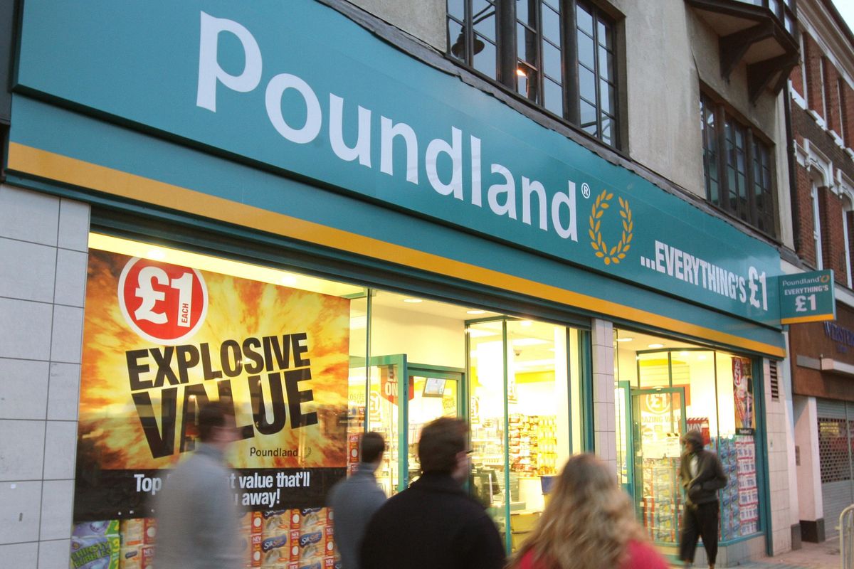 Poundland store