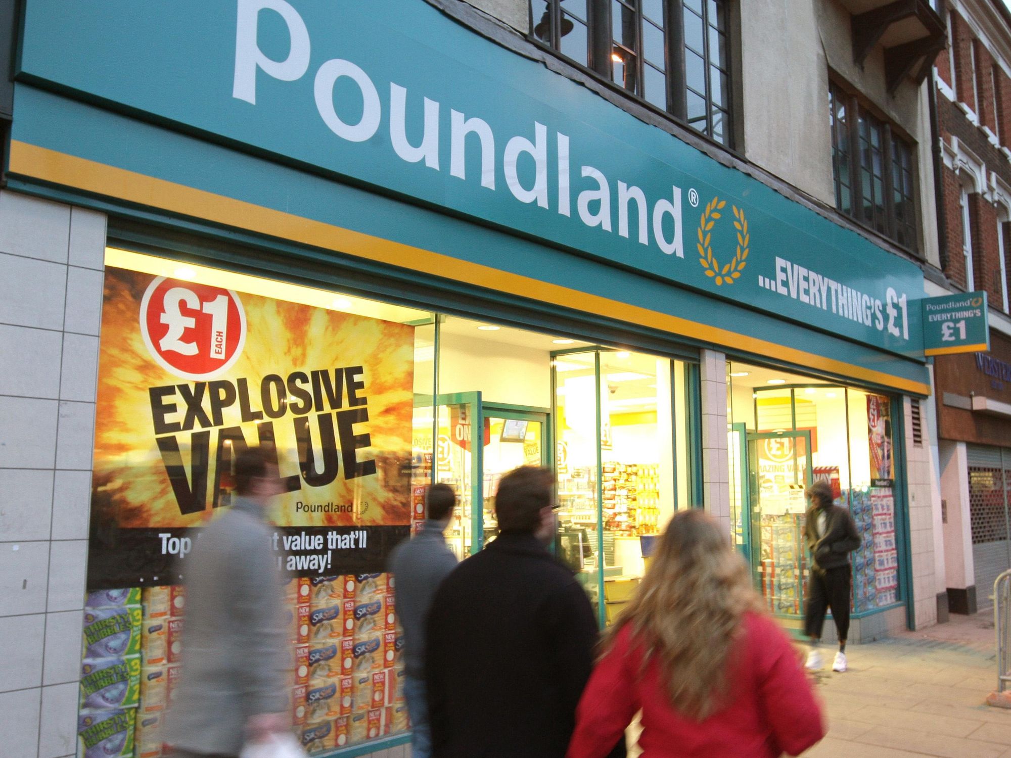 Poundland store