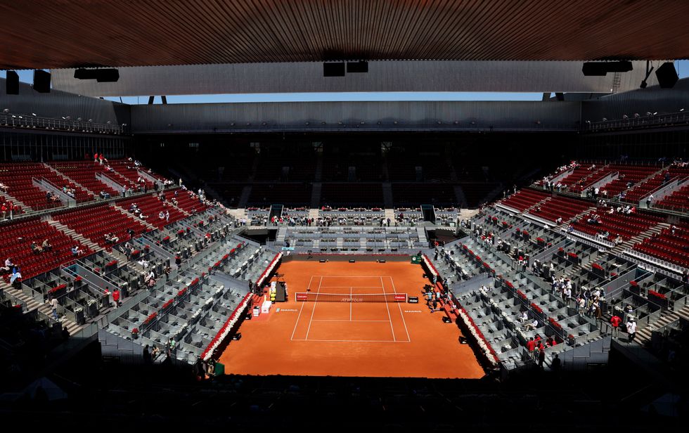 Power outage at Madrid Open