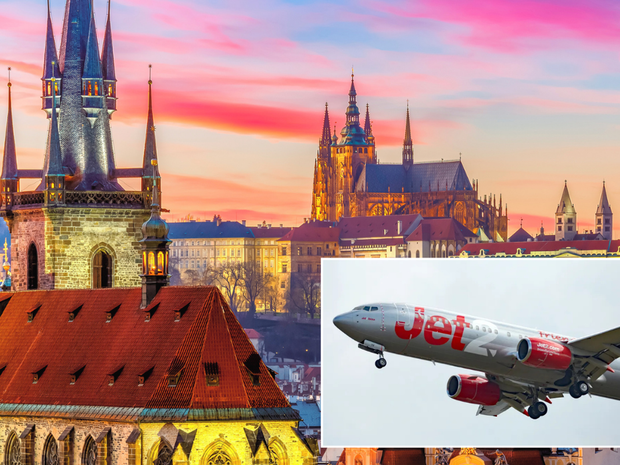 Prague / Jet2 flight