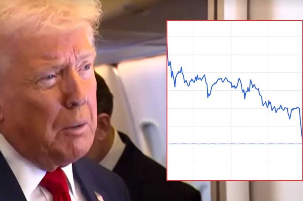 President Donald Trump and crude oil price