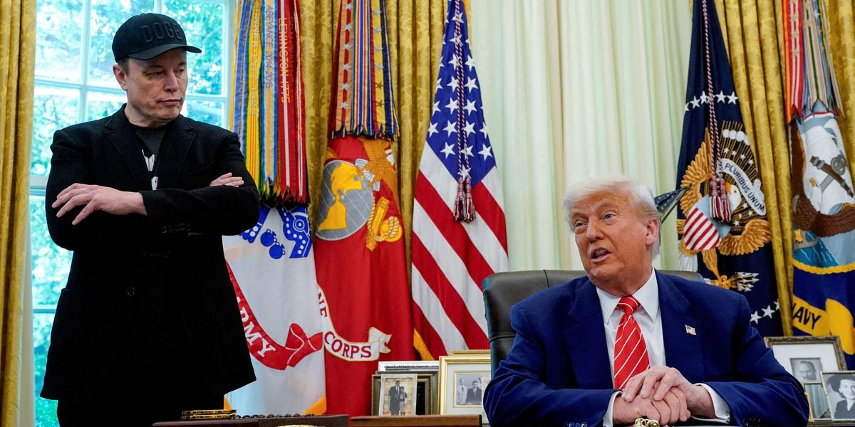 NextImg:Elon Musk has 'lost his mind' claims Donald Trump as Russia urges tech tycoon to work for them