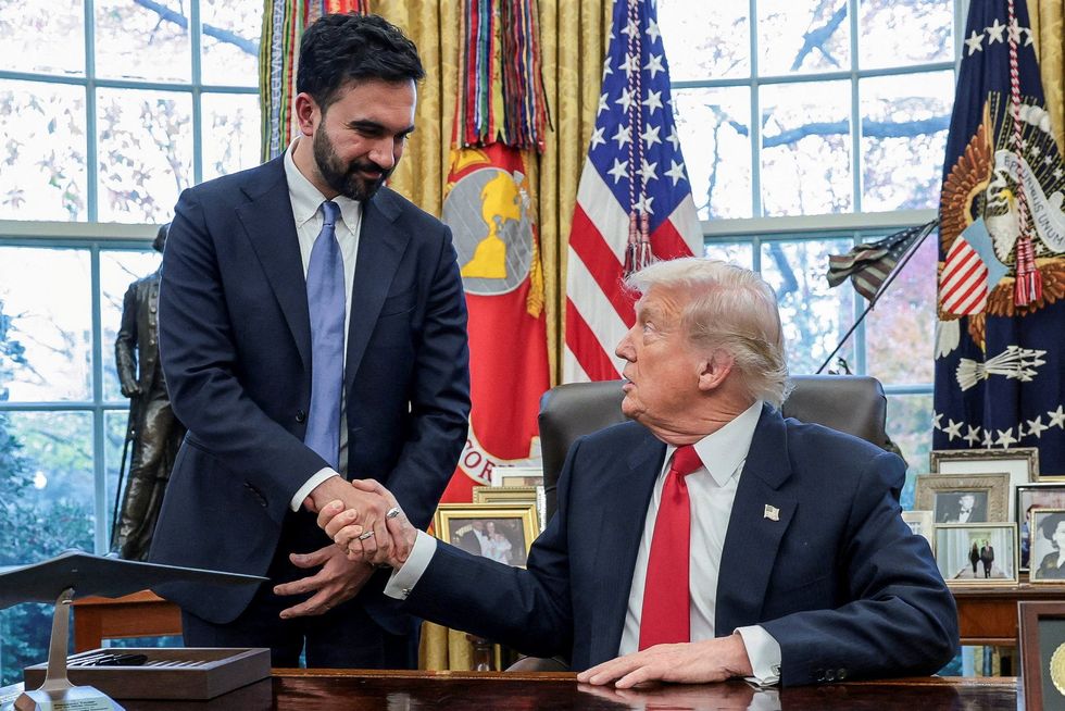President Donald Trump and New York City Mayor-elect Zohran Mamdani