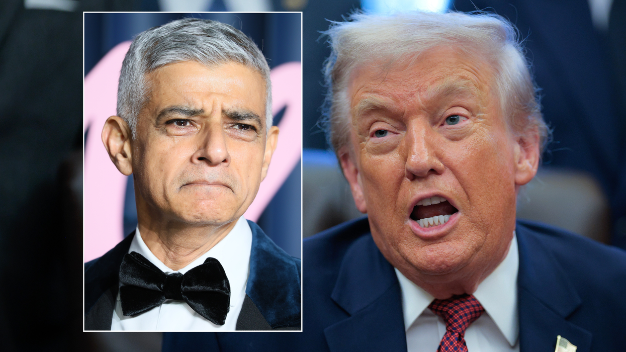 President Donald Trump, Sadiq Khan
