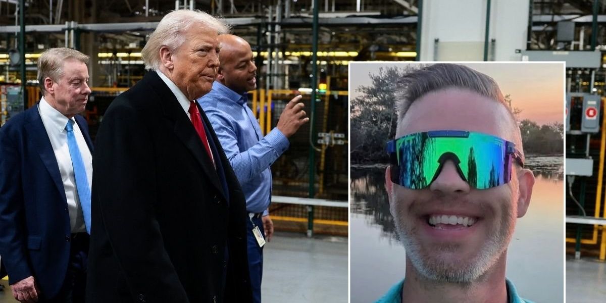 Ford worker suspended for shouting ‘paedophile protector’ at Donald Trump sees supporters raise 0,000 Ford worker suspended for shouting ‘paedophile protector’ at Donald Trump sees supporters raise 0,000