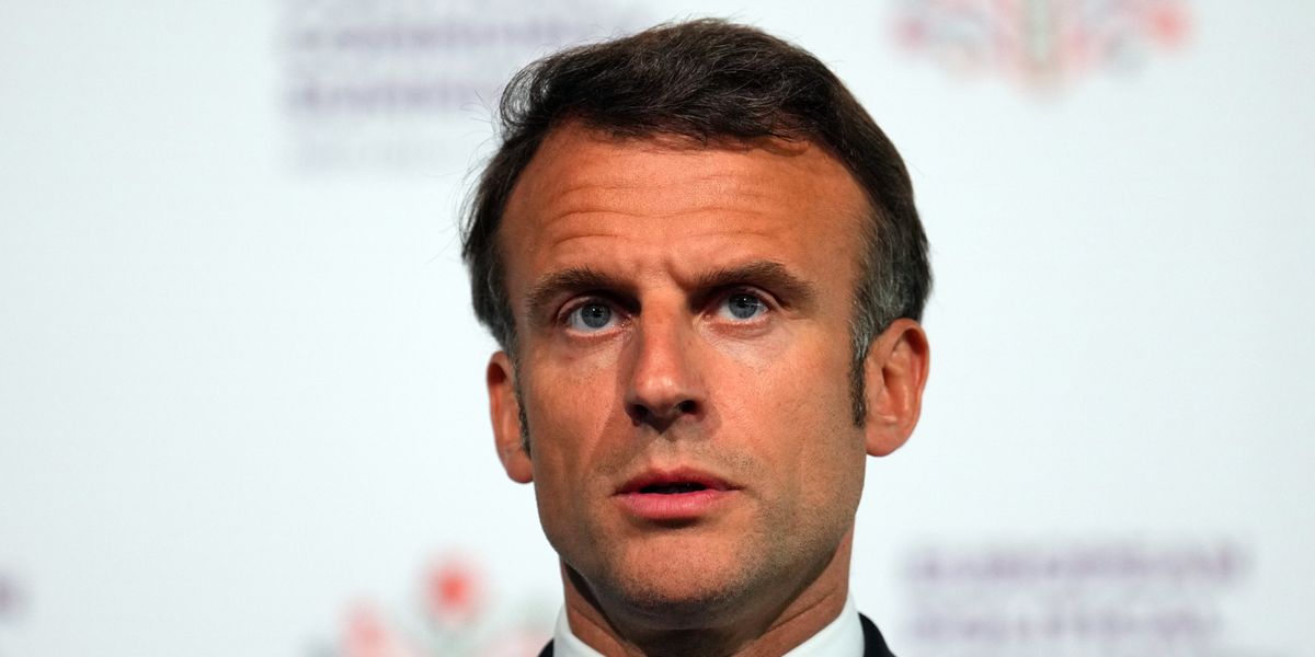 Emmanuel Macron wants Britain to pay £2bn to join EU plan to arm Ukraine Emmanuel Macron wants Britain to pay £2bn to join EU plan to arm Ukraine